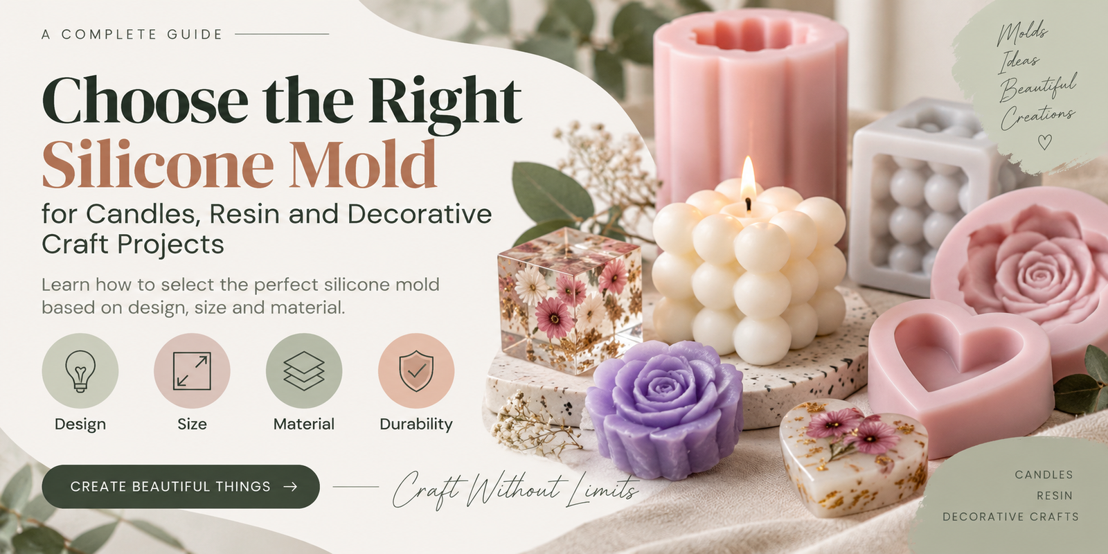 How to Choose the Right Silicone Mold for Your Craft Project